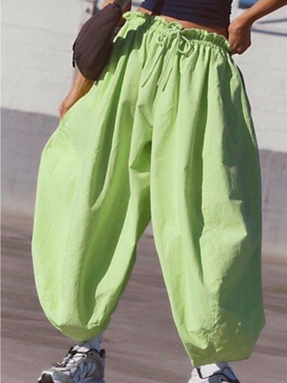 FP Movement by Free People Lime Green pulse balloon pant